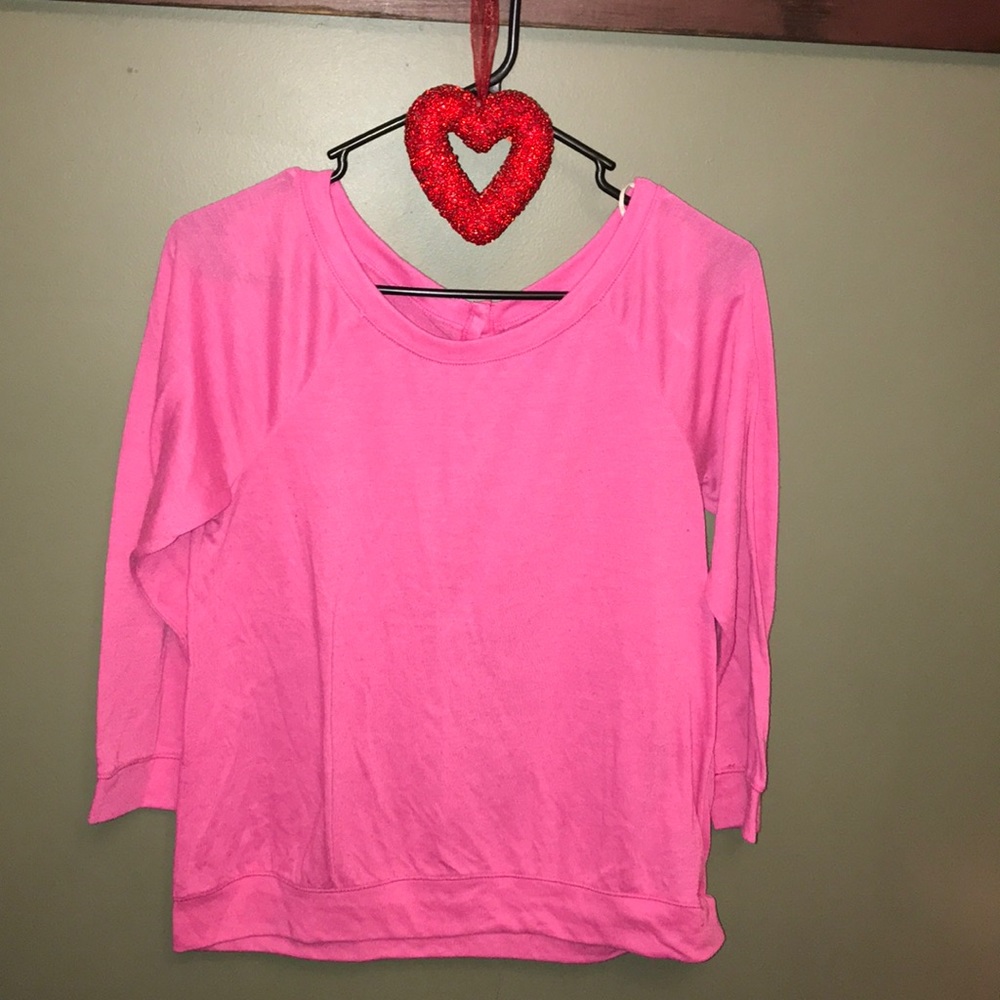 Aerie by American eagle pink PJ shirt